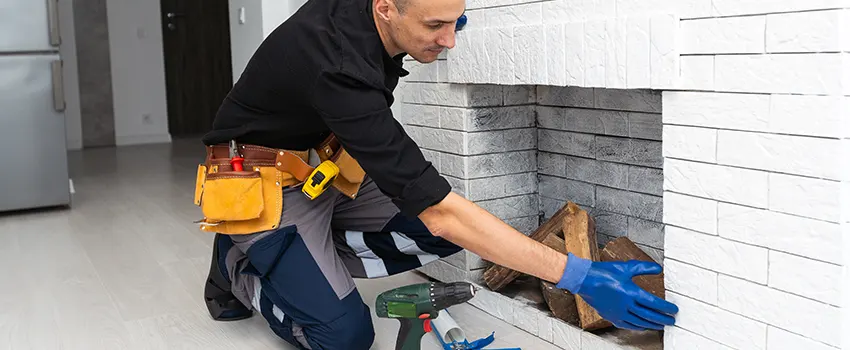 Fireplace Damaged Damper Frame Repair Services in South Plainfield, New Jersey