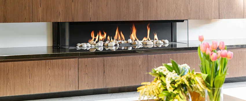 Double-height Fireplace Design Refurbishment in South Plainfield, New Jersey